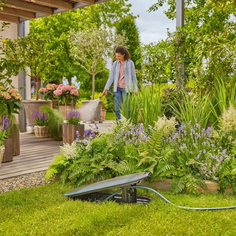 Gardena - Dévidoir automatique enterré plastique noir avec tuyau L. 1,5 m - Gardena - Image 5