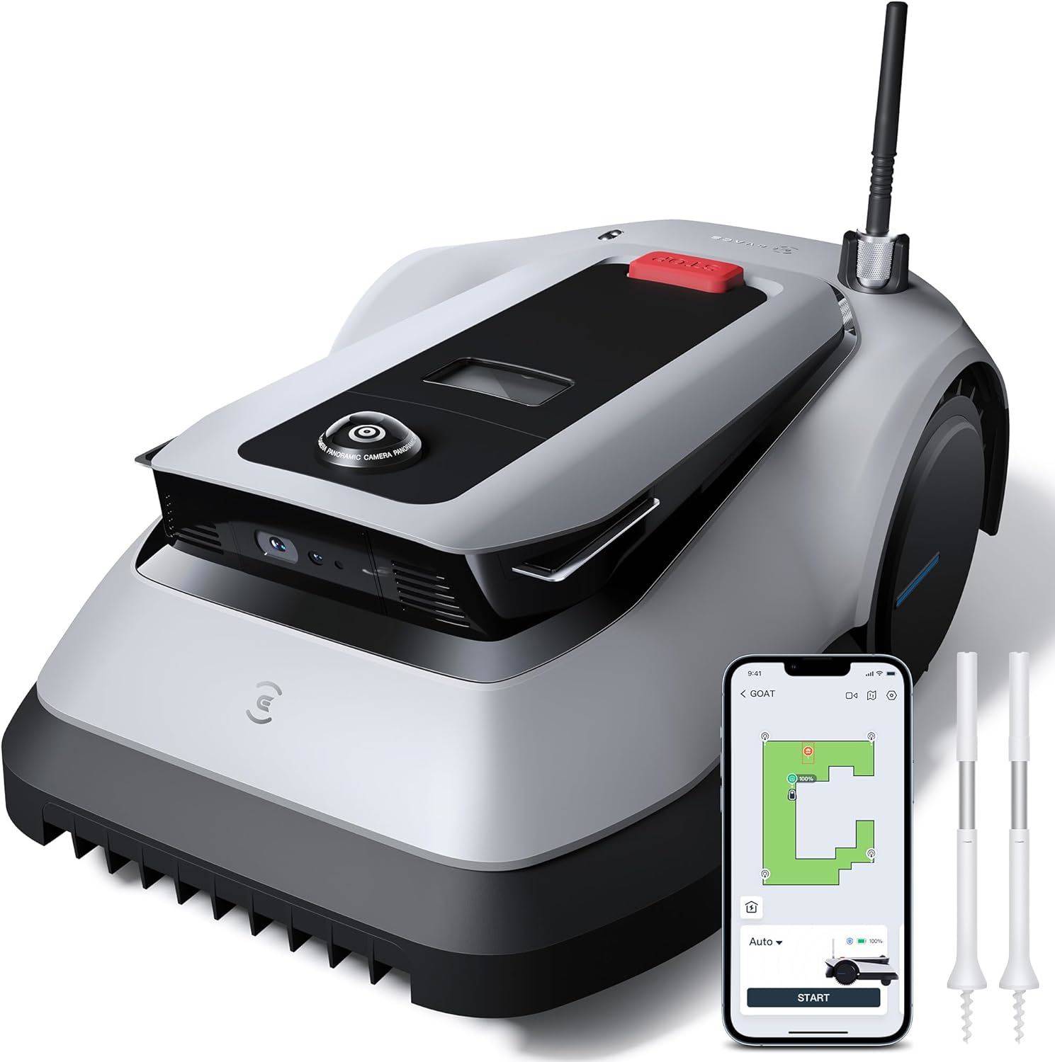 Ecovacs - Robot tondeuse GOAT G1-800 gris - ECOVACS - Image 1
