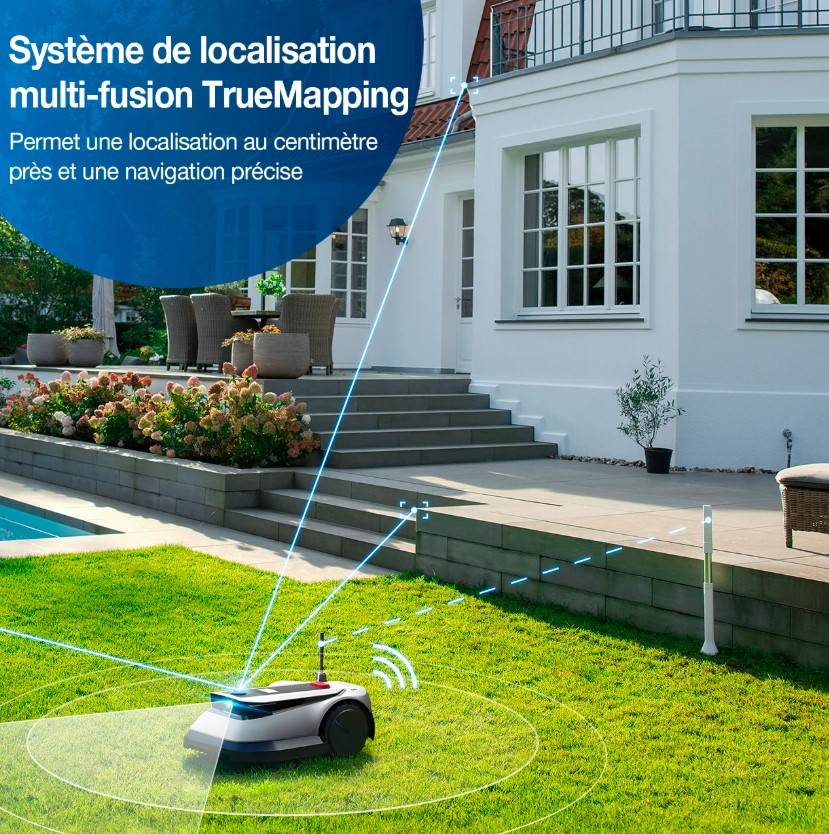 Ecovacs - Robot tondeuse GOAT G1-800 gris - ECOVACS - Image 9