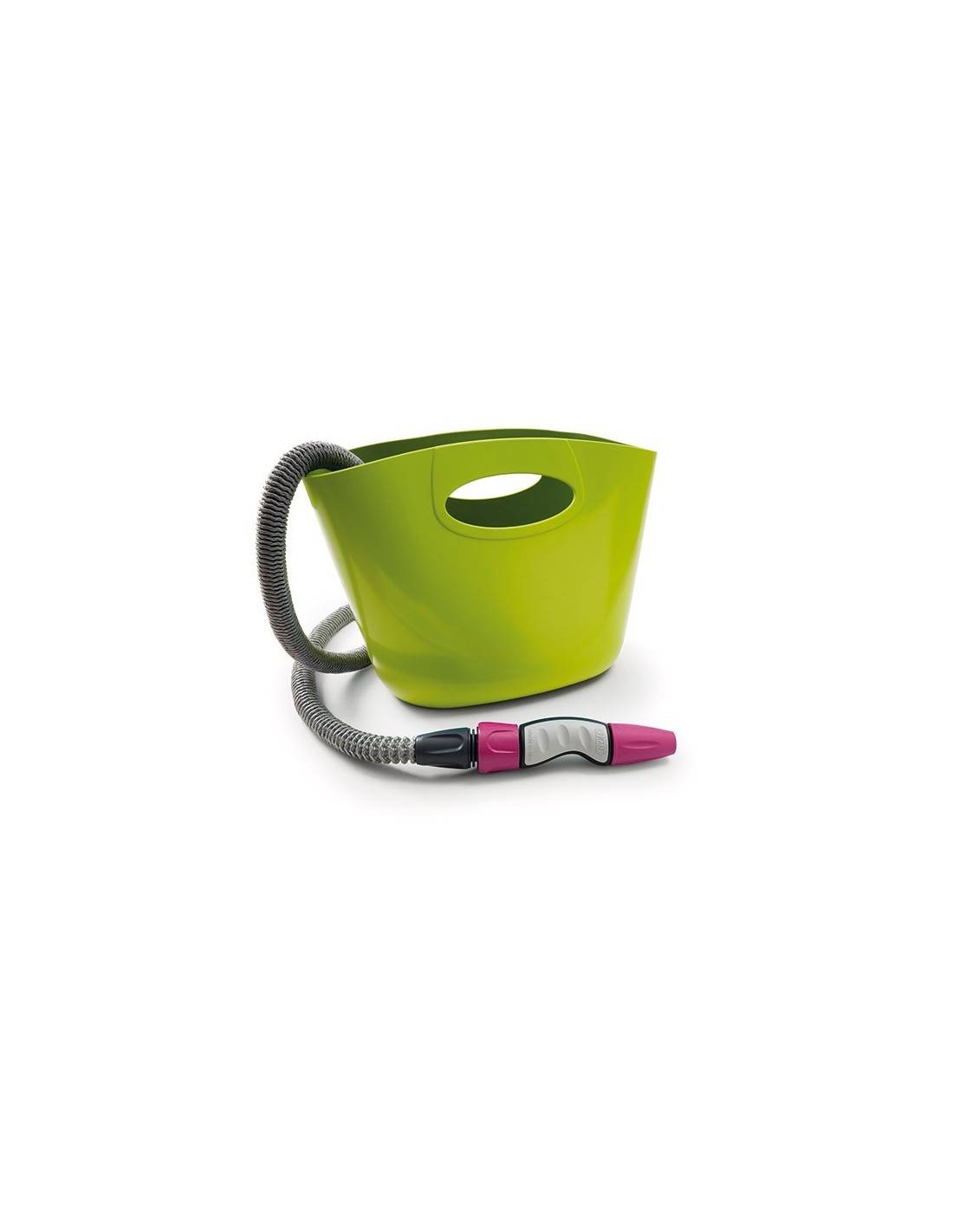 Tuyau extensible plastique vert L.15 m modèle Aquapop - Gf