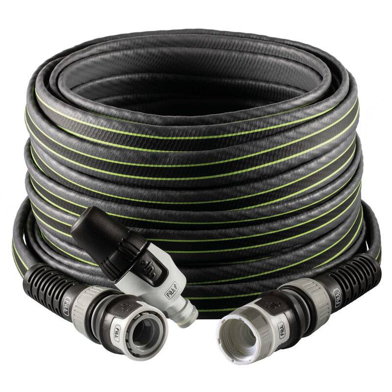 Tuyau d'arrosage léger et résistant gris-lime L.20 m - Fitt/comecap - Image 3