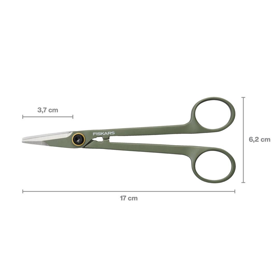 Fiskars - Sécateur de précision pour plantes d'intérieur avec support Plant care