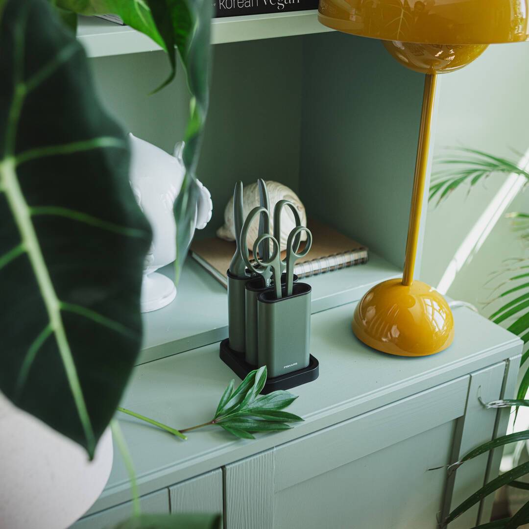Fiskars - Kit de taille 3 outils avec support Plant care - Imagen 4