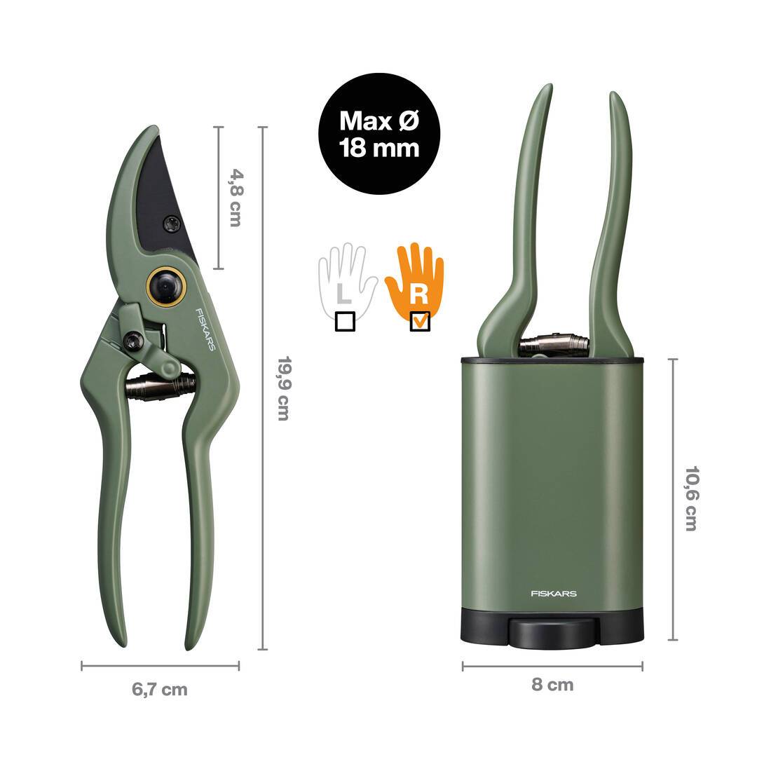 Fiskars - Sécateur avec support Plant care - Imagen 2