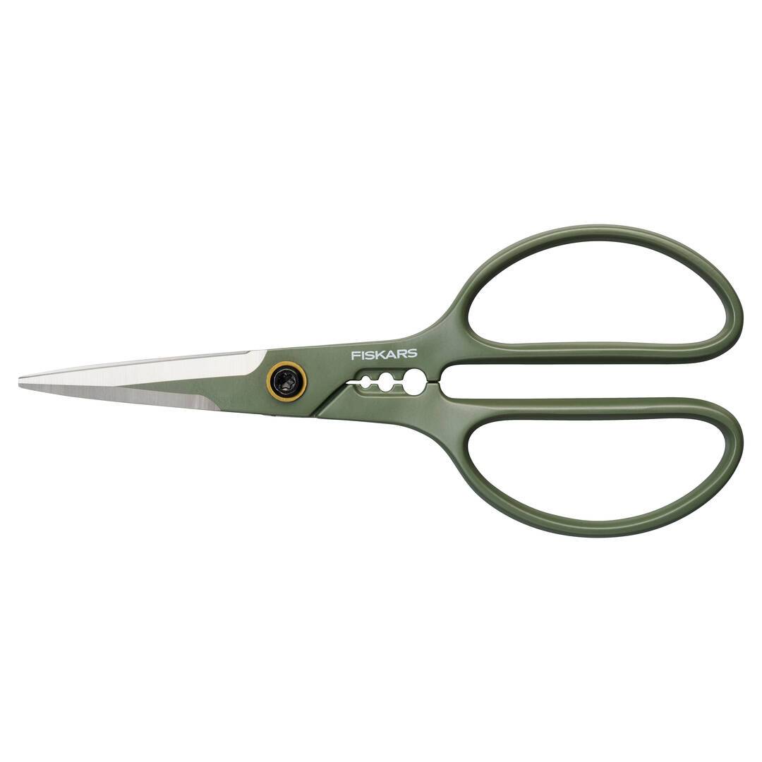 Fiskars - Cisaille à plantes avec support Plant care