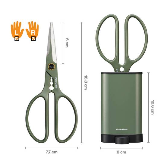 Fiskars - Cisaille à plantes avec support Plant care - Image 5
