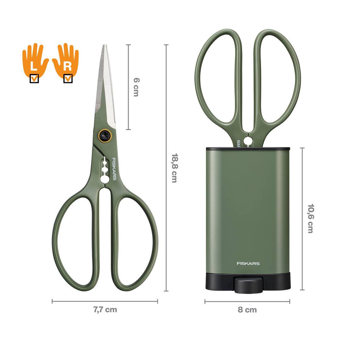Fiskars - Cisaille à plantes avec support Plant care - Imagen 5