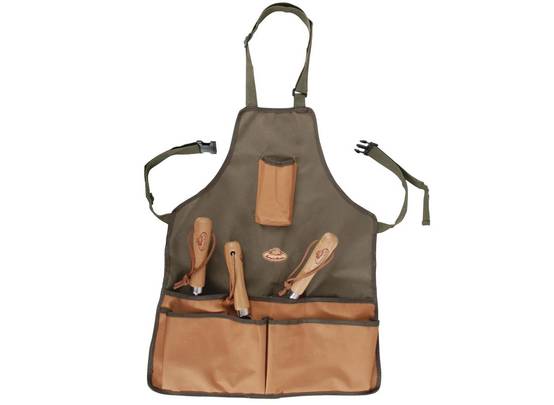 Tablier court à outils de jardin polyester vert L.60 cm l.48 cm - Esschert design bv 1 - Image 2