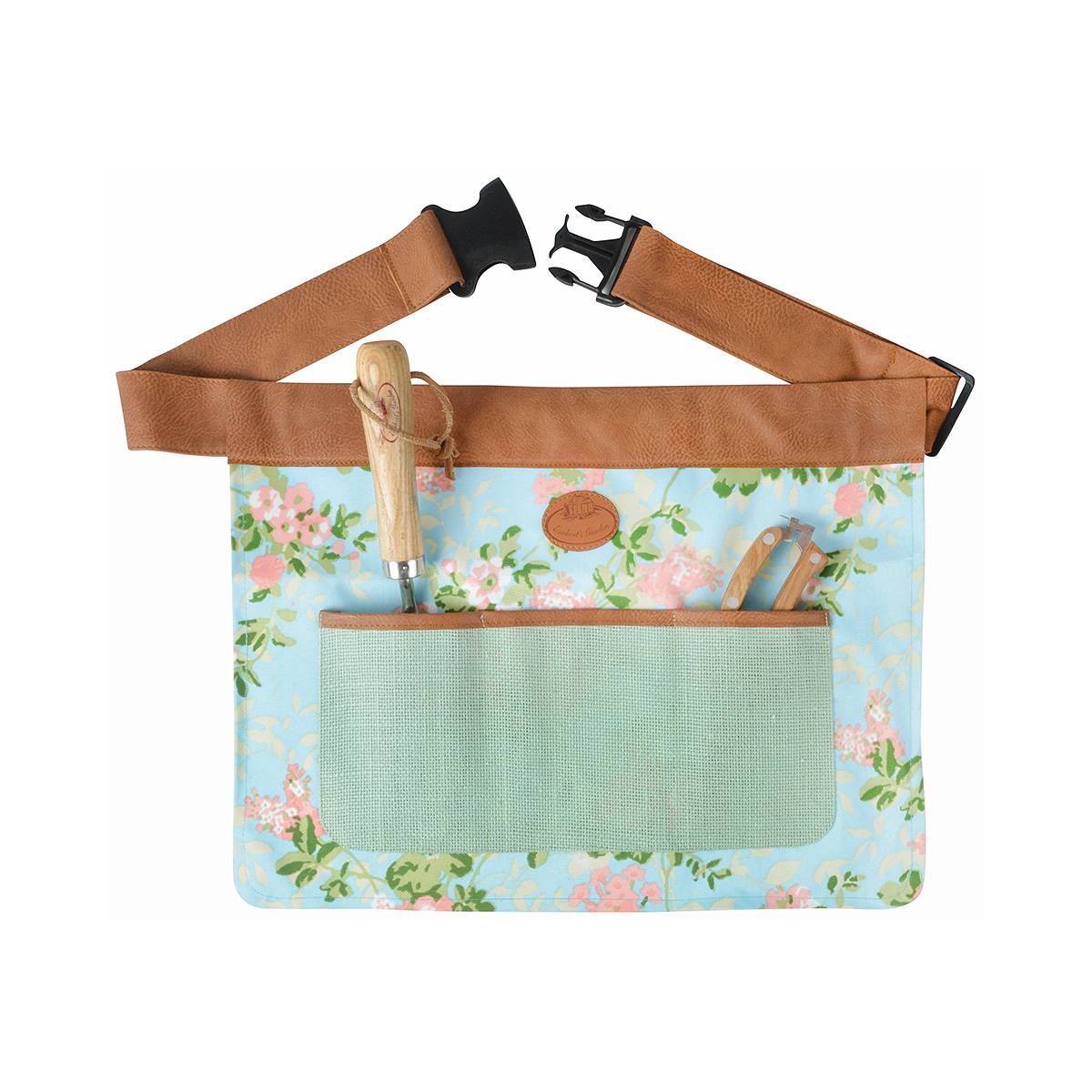 Ceinture porte-outils jardin toile multicolore L.95xH.34xép.1 cm - Esschert design bv 1