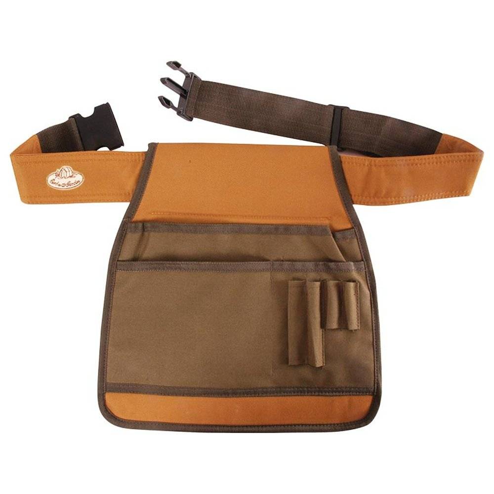Ceinture à outils de jardin polyester vert ajustable - Esschert design bv 1