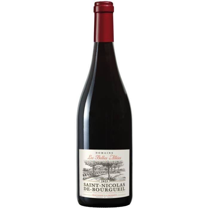 Loire proprietes - Vin rouge Saint-Nicolas-de-Bourgueil AOC Loire 75cl L.75cl