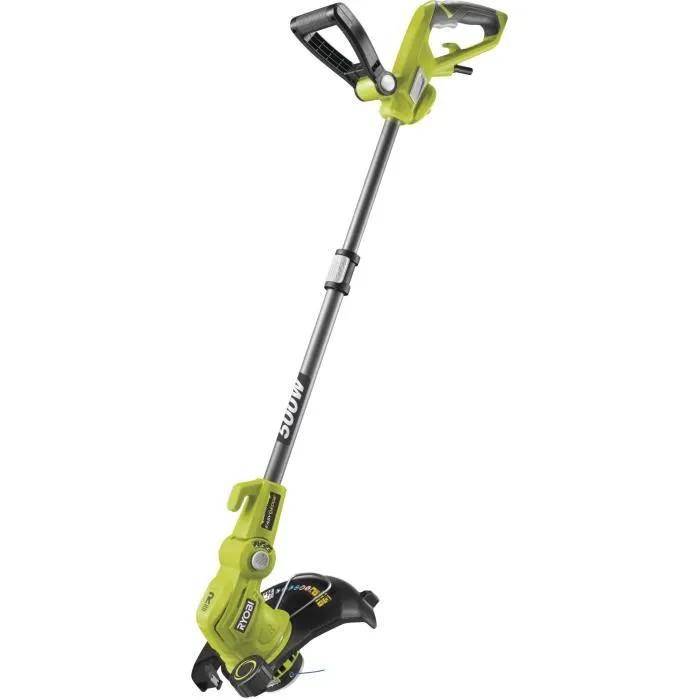 Coupe-bordures électrique torsadé vert anthracite Ø coupe 27 cm Ø fil 2 x 1,65 mm - Ryobi