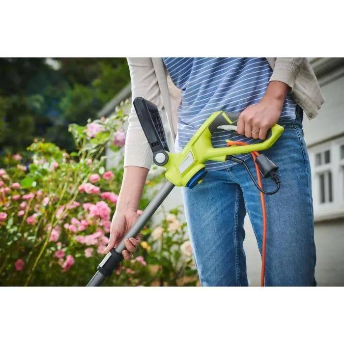 Coupe-bordures électrique torsadé vert anthracite Ø coupe 27 cm Ø fil 2 x 1,65 mm - Ryobi - Imagen 2