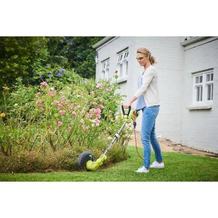 Coupe-bordures électrique torsadé vert anthracite Ø coupe 27 cm Ø fil 2 x 1,65 mm - Ryobi - Imagen 5
