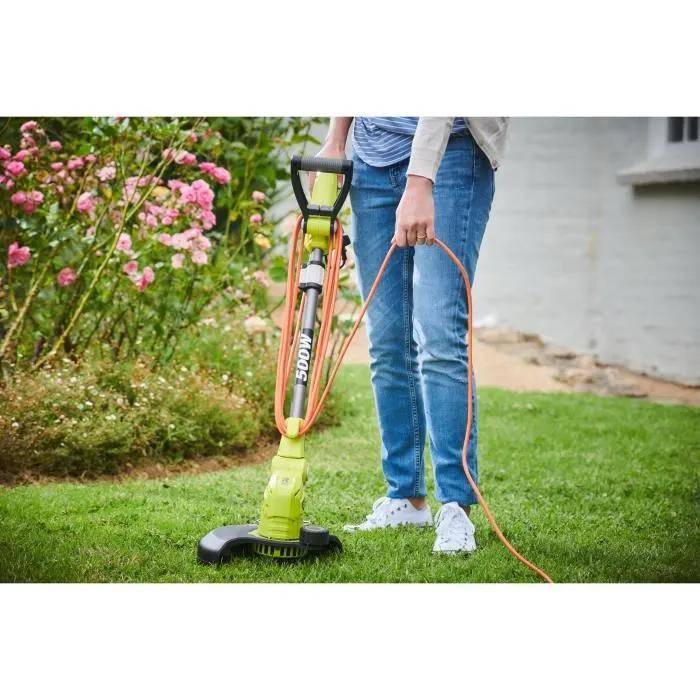 Coupe-bordures électrique torsadé vert anthracite Ø coupe 27 cm Ø fil 2 x 1,65 mm - Ryobi - Imagen 4