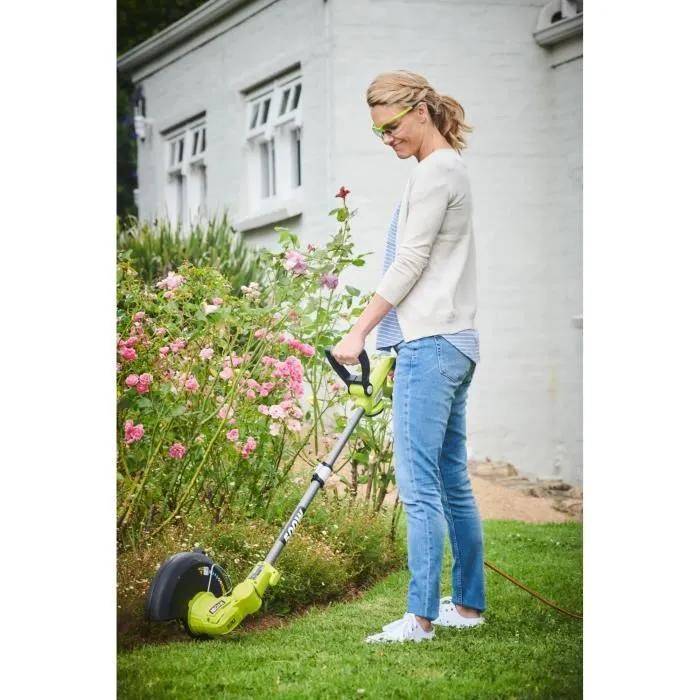 Coupe-bordures électrique torsadé vert anthracite Ø coupe 27 cm Ø fil 2 x 1,65 mm - Ryobi - Imagen 9