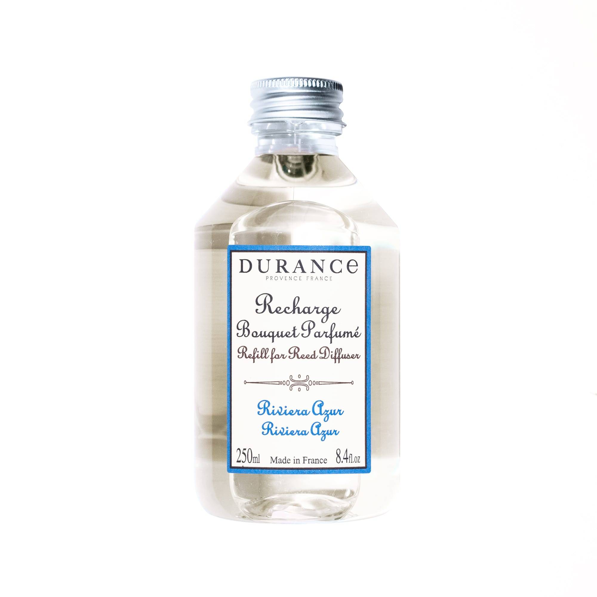 Durance - Recharge pour bouquet parfumé 250 mL Riviera Azur