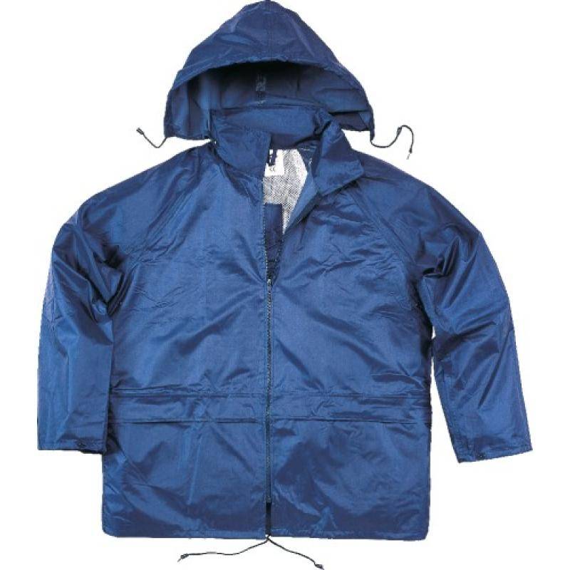 Delta Plus - Ensemble de pluie nylon enduit pvc bleu marine taille XL - Deltaplus - Imagen 2