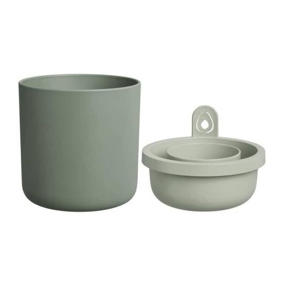 Pot de fleurs rond Amazing avocado plastique leaf green Ø16 cm - Elho - Image 2