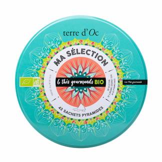 Terre d'Oc - Coffret assortiment 42 sachets de thés BIO Gourmands - Terre d'Oc - Imagen 1