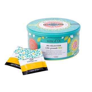 Terre d'Oc - Coffret assortiment 42 sachets de thés BIO Gourmands - Terre d'Oc - Imagen 2