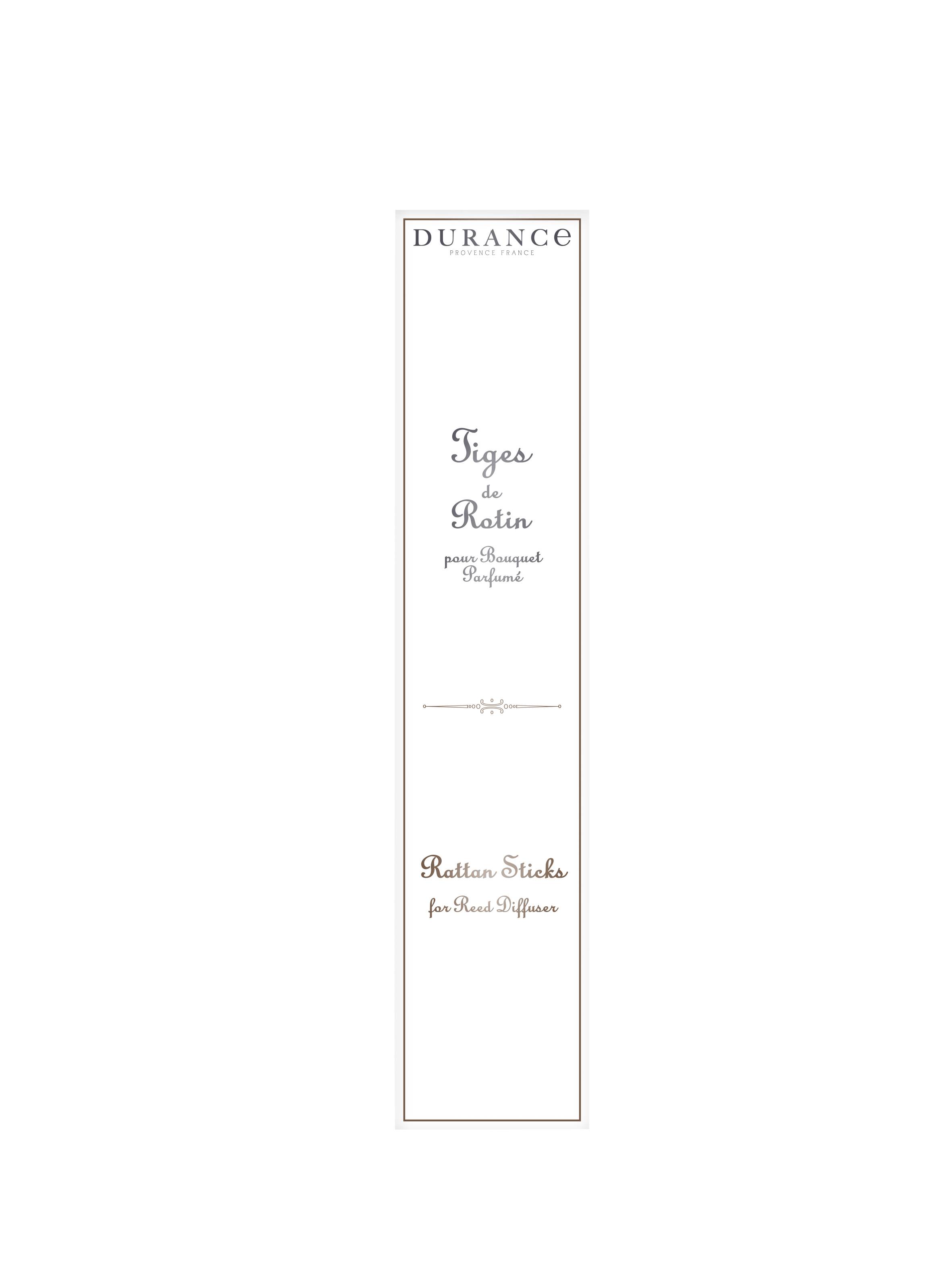 Durance - Tiges de rotin pour bouquet parfumé 500 mL (x 20 pc)