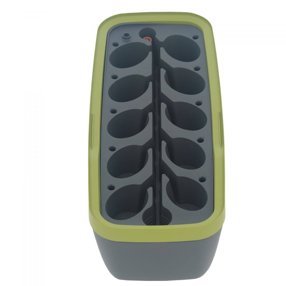 Serre d'intérieur Boqube L plus pvc rigide anthracite-vert L.41 cm l.17 cm H.23 cm - Romberg - Imagen 2
