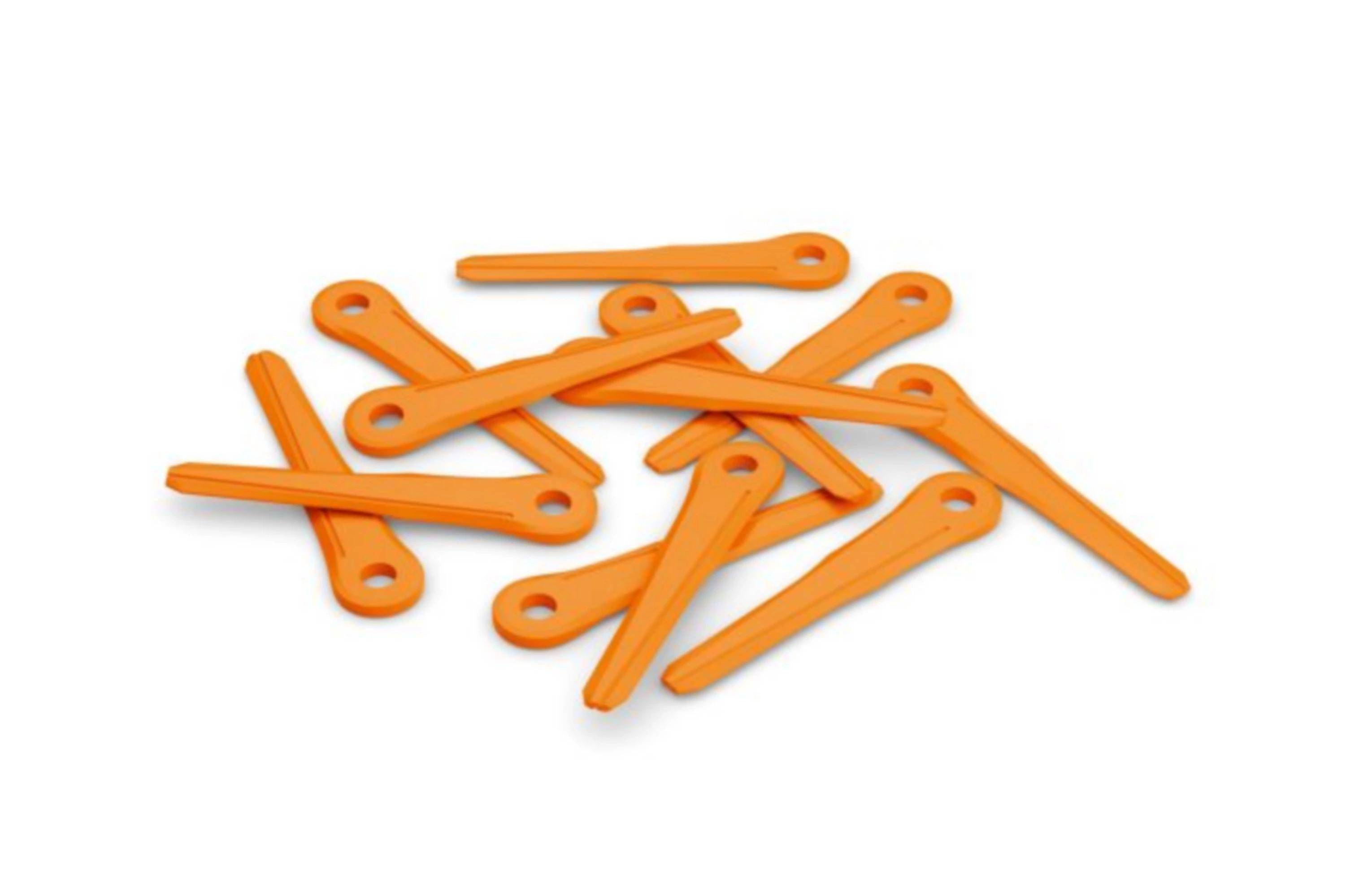 Jeu de 12 couteaux en plastique pour débroussailleuse Stihl - Modèle Polycut 28-2 et 48-2 - Stihl