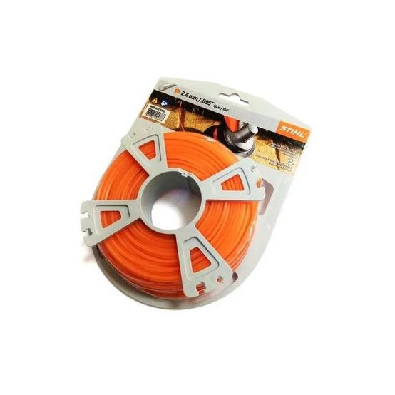 Fil de coupe pentagonal en rouleau Ø 2.4 mm x L.50 m - Stihl - Image 1
