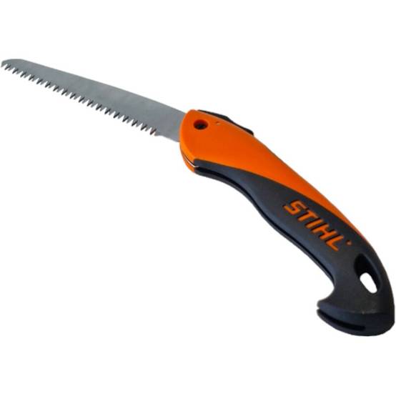 Scie pliante PR16 acier trempé orange et noir L.16 cm - Stihl - Image 2