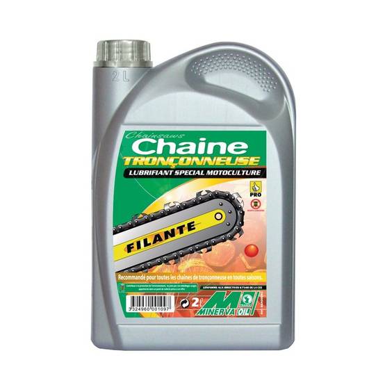 Minerva-Oil - Huile filante 6AD speciale chaine tronconneuse bidon 2L - MINERVA