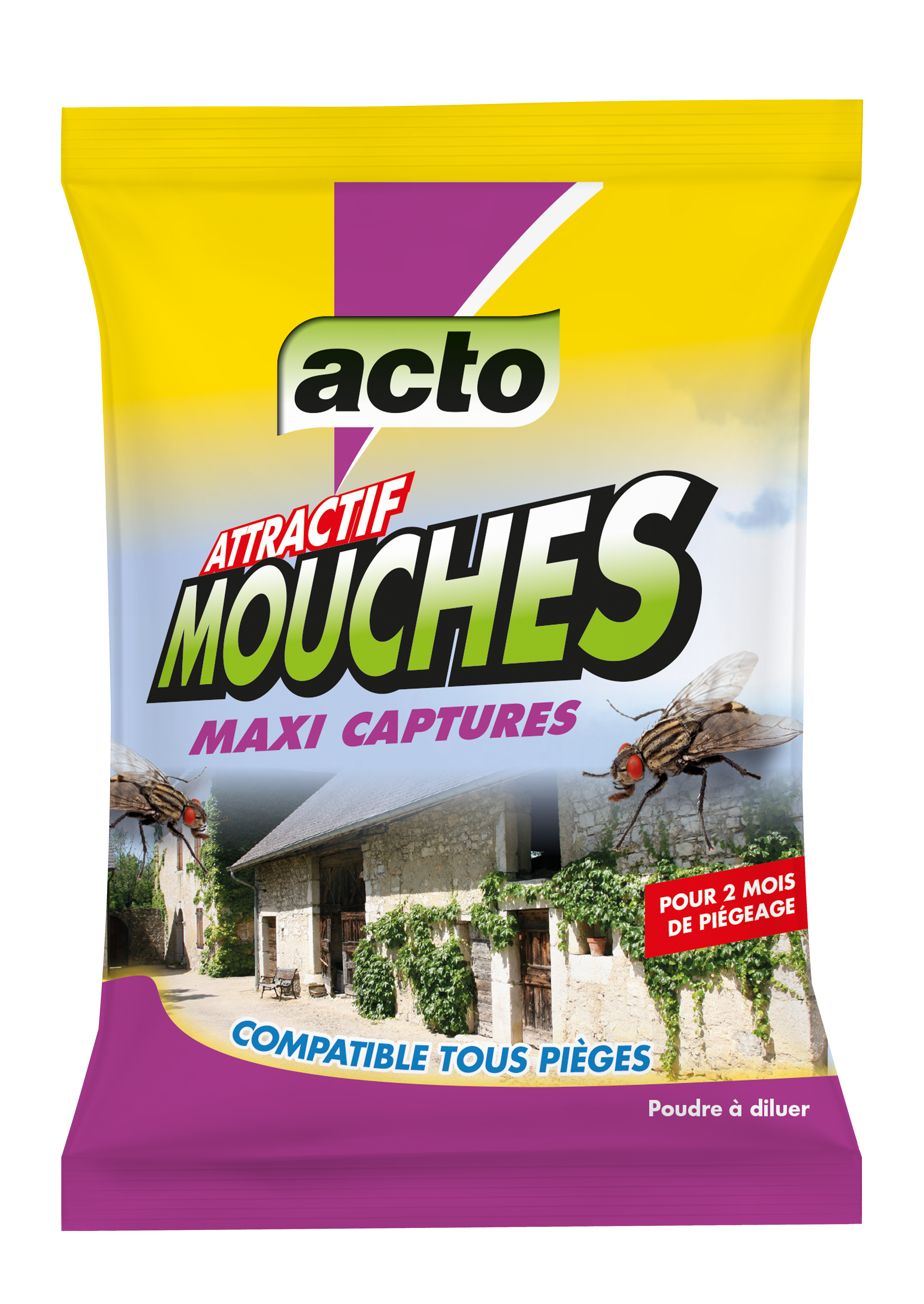 Acto - ATRAYENTE DE MOSCAS EN POLVO - Imagen 4