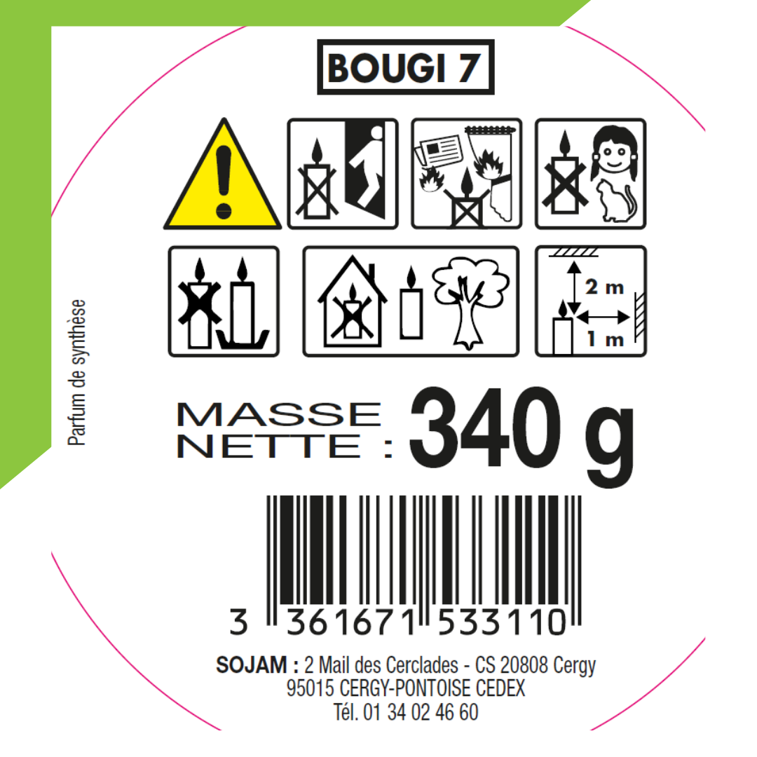 Acto - Bougie en pot en verre - 65h - Image 2
