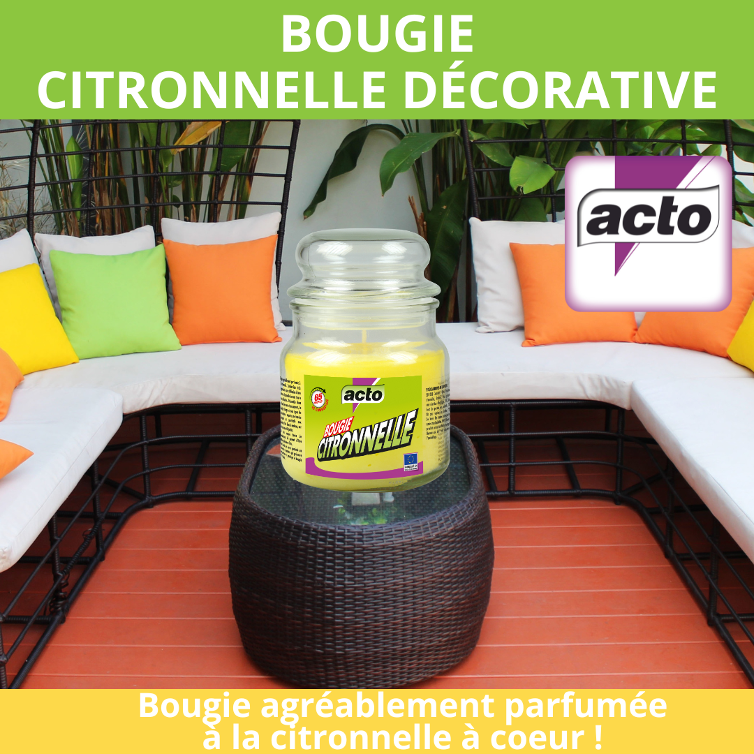 Acto - Bougie en pot en verre - 65h - Image 5