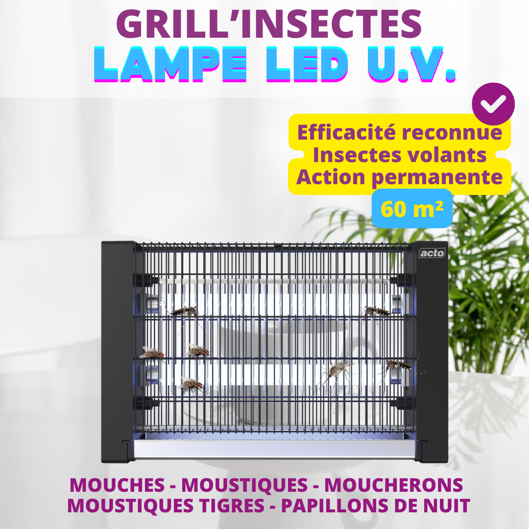 Acto - GRILL INSECTES GRAND FORMAT LAMPE U.V. - Image 3