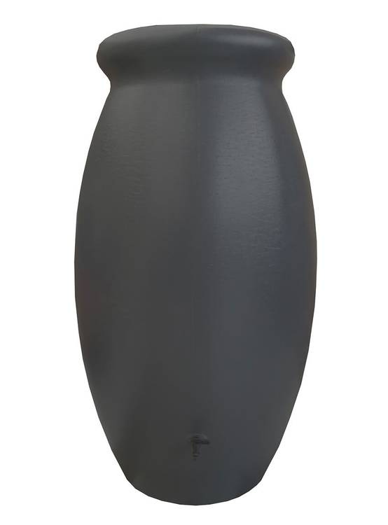 Belli - Récupérateur d'eau de pluie 1000L couvercle collecteur et robinet inclus Jarre anthracite - BELLI - Image 1