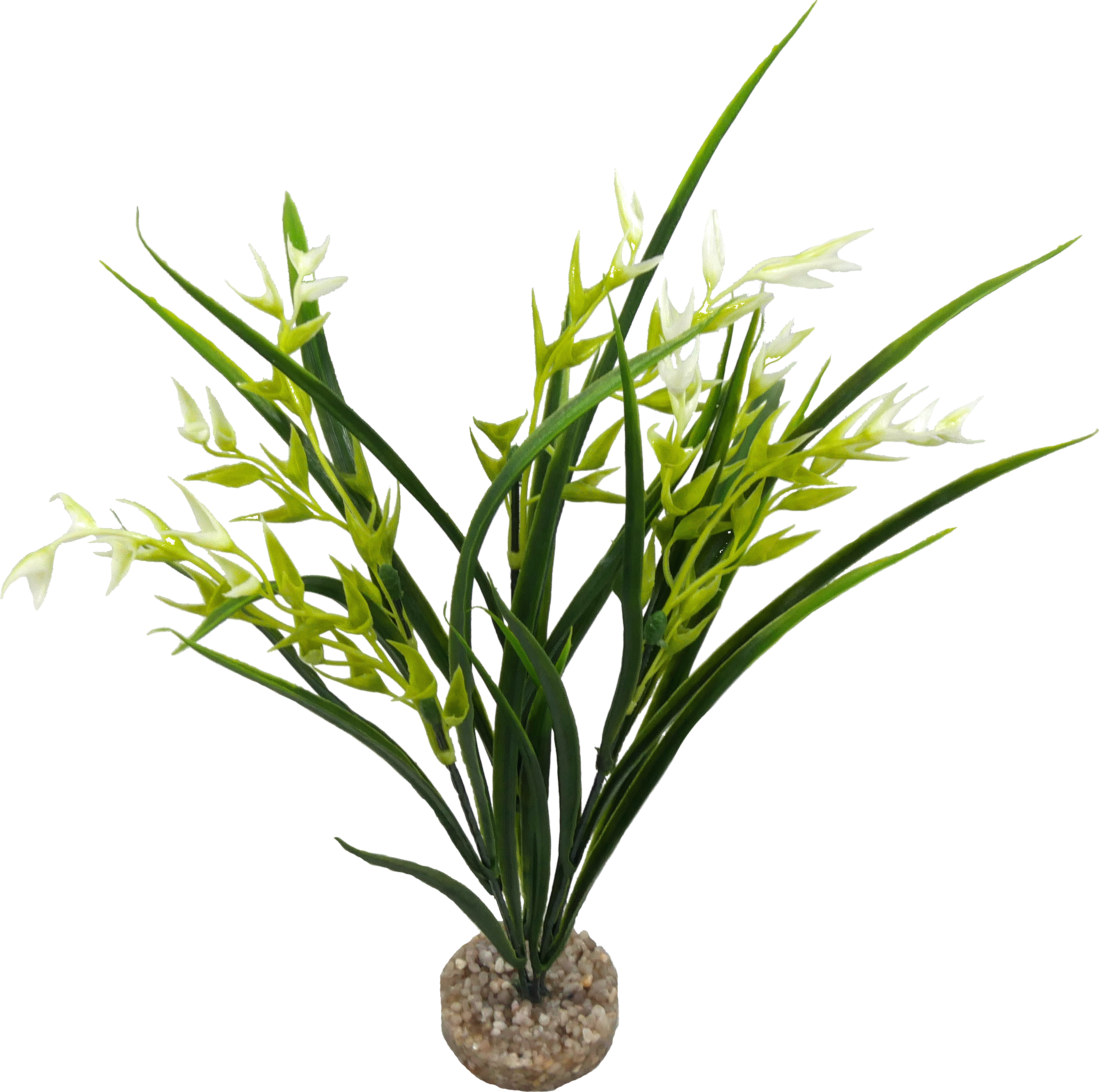 Labéo - Labéo - Planta artificial Tillandsia verde blanco - H.27 cm