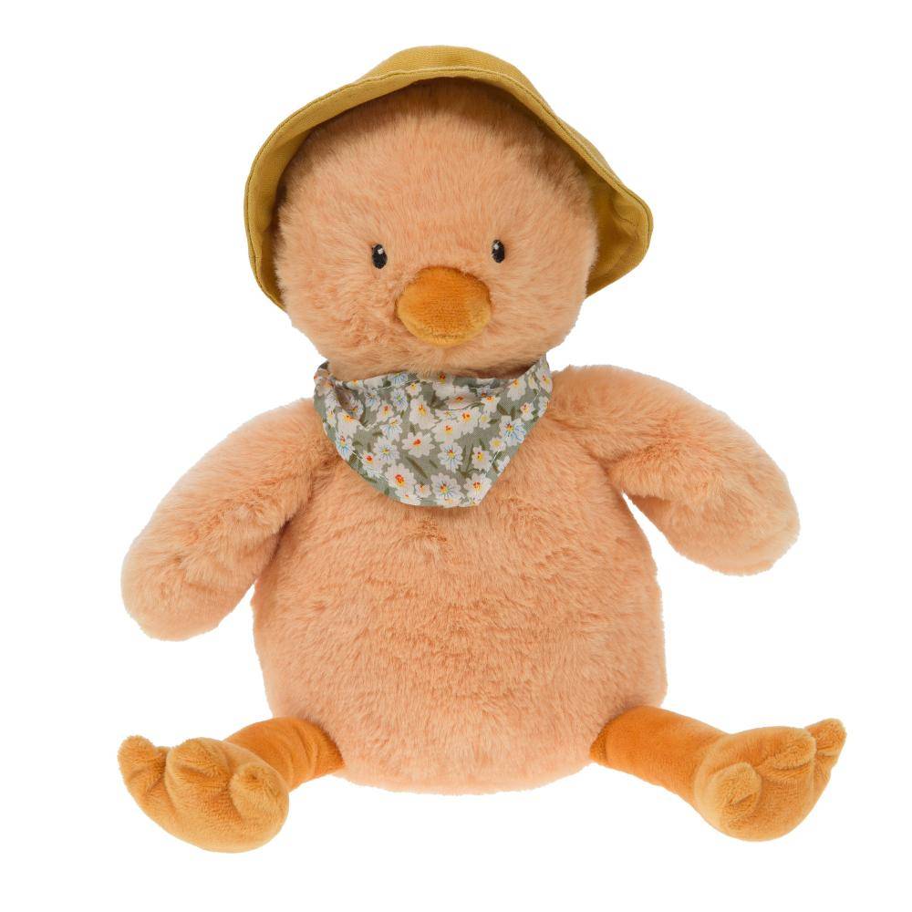 NONAME - Peluche Justin le poussin polyester orange L.35 cm l.21 cm H.25 cm - Image 2