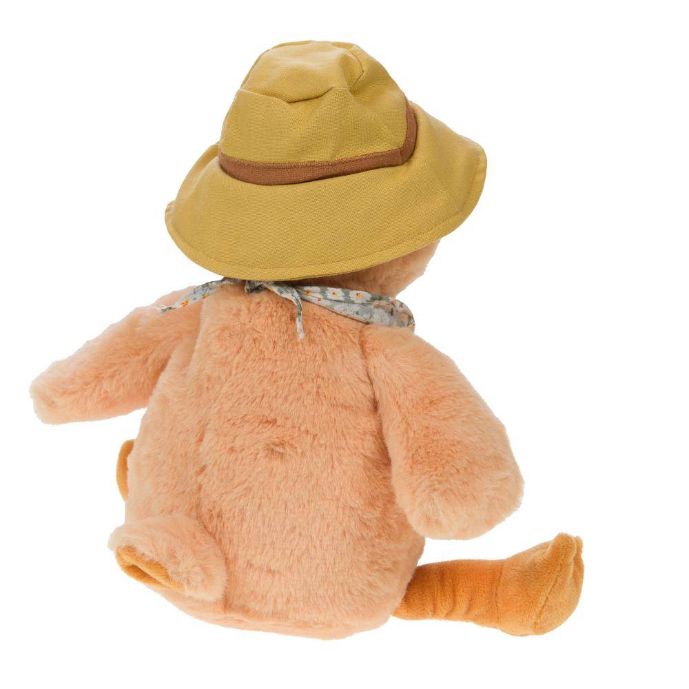 NONAME - Peluche Justin le poussin polyester orange L.35 cm l.21 cm H.25 cm