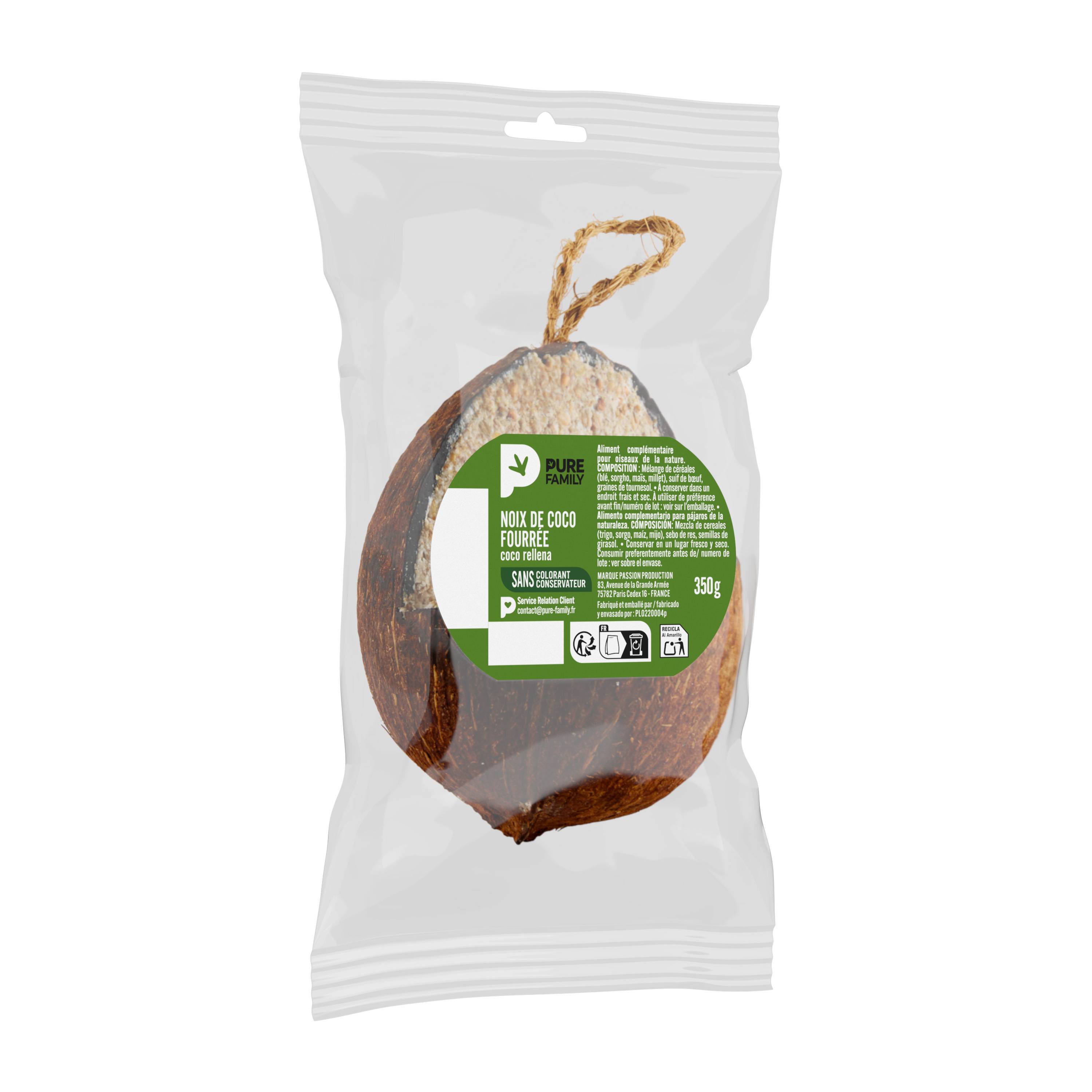 Pure Family - Noix de coco fourrée 350 g - PURE FAMILY - Image 1