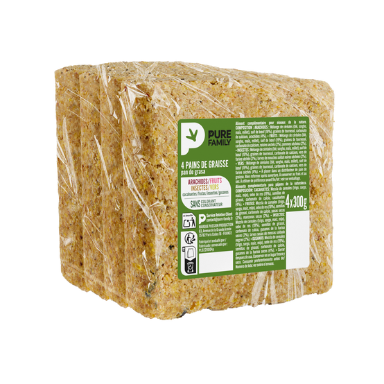 Pure Family - Lot de pain de graisse 300 g x 4 - PURE FAMILY - Image 3