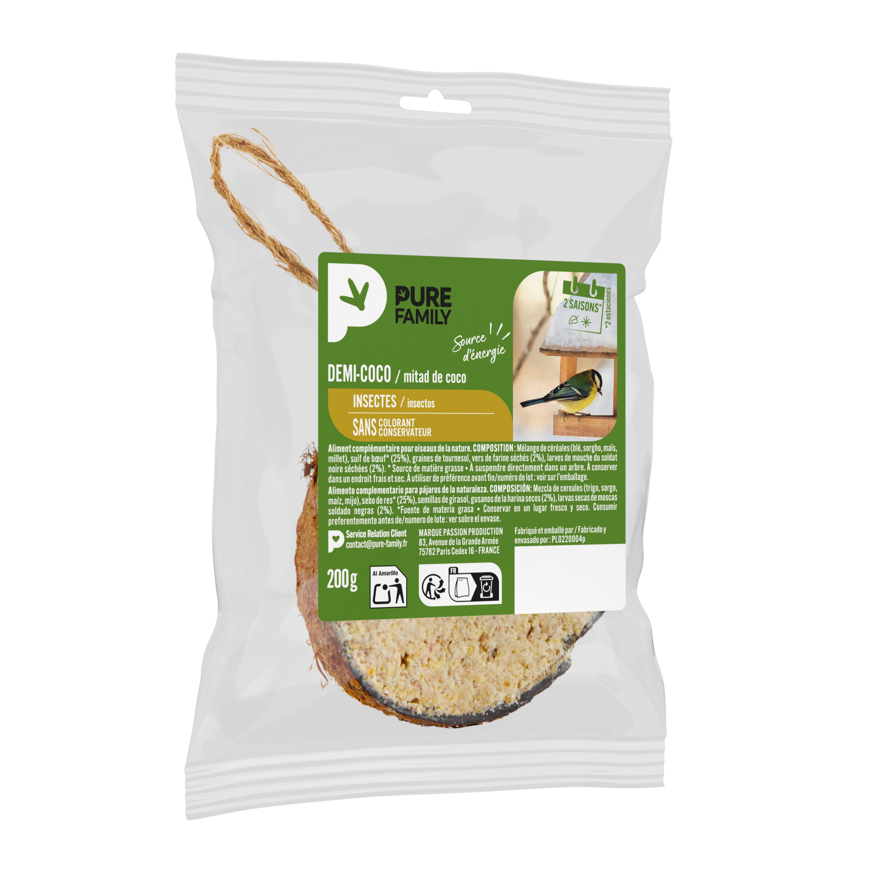 Pure Family - Demi coco Insectes 200 g - PURE FAMILY - Image 6