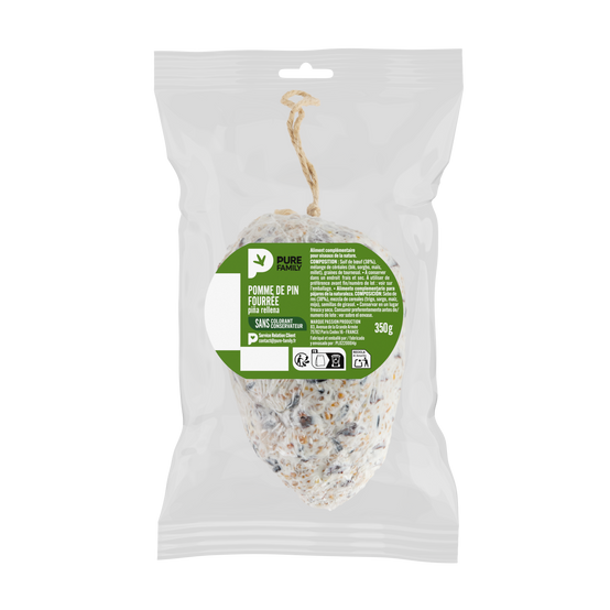 Pure Family - Pomme de pin avec graisse 350 g - PURE FAMILY - Image 4