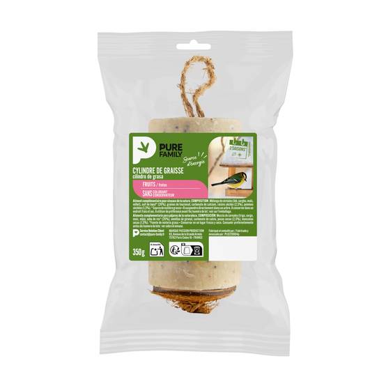Pure Family - Cylindre de graisse Fruits 350 g - PURE FAMILY - Image 1
