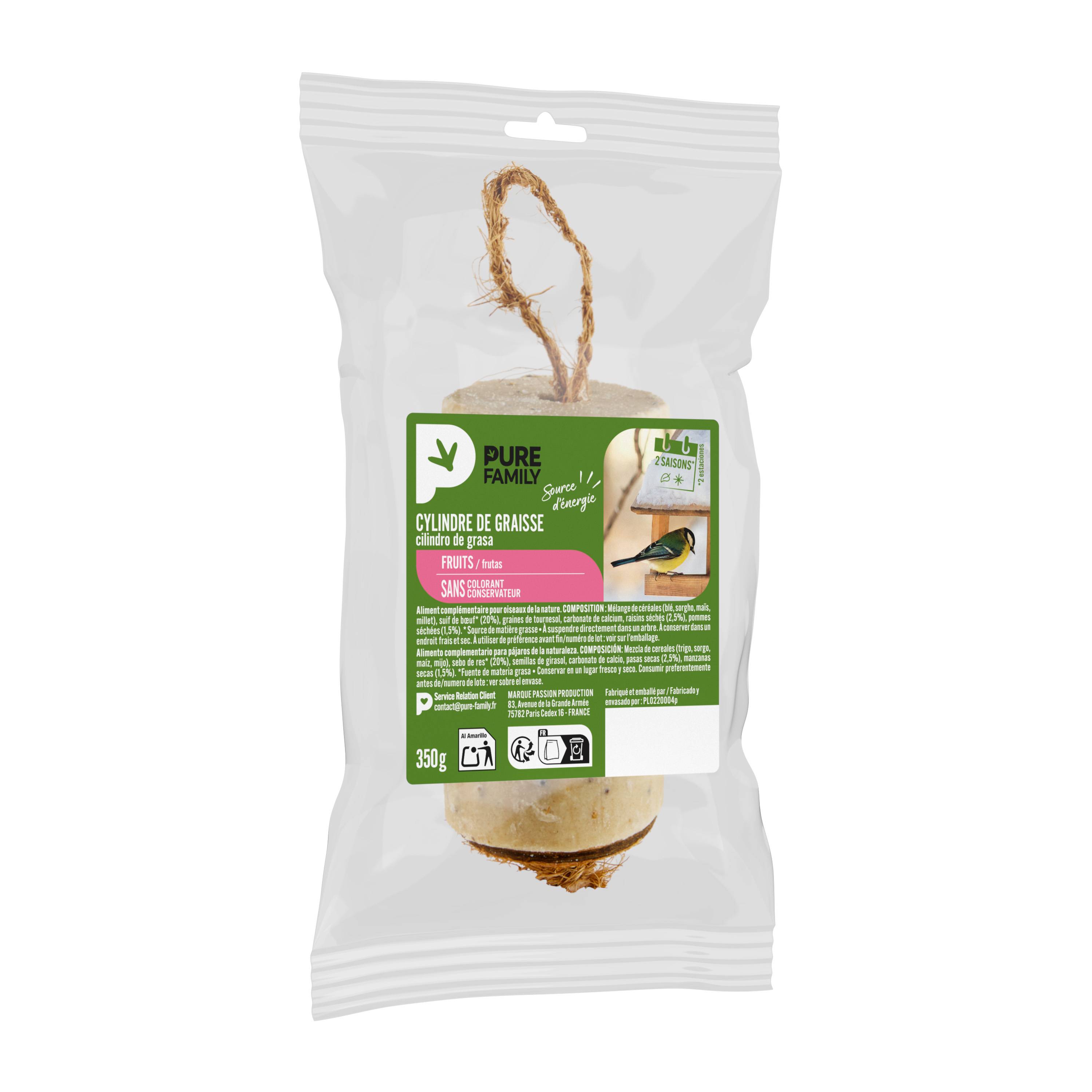 Pure Family - Cylindre de graisse Fruits 350 g - PURE FAMILY - Image 4