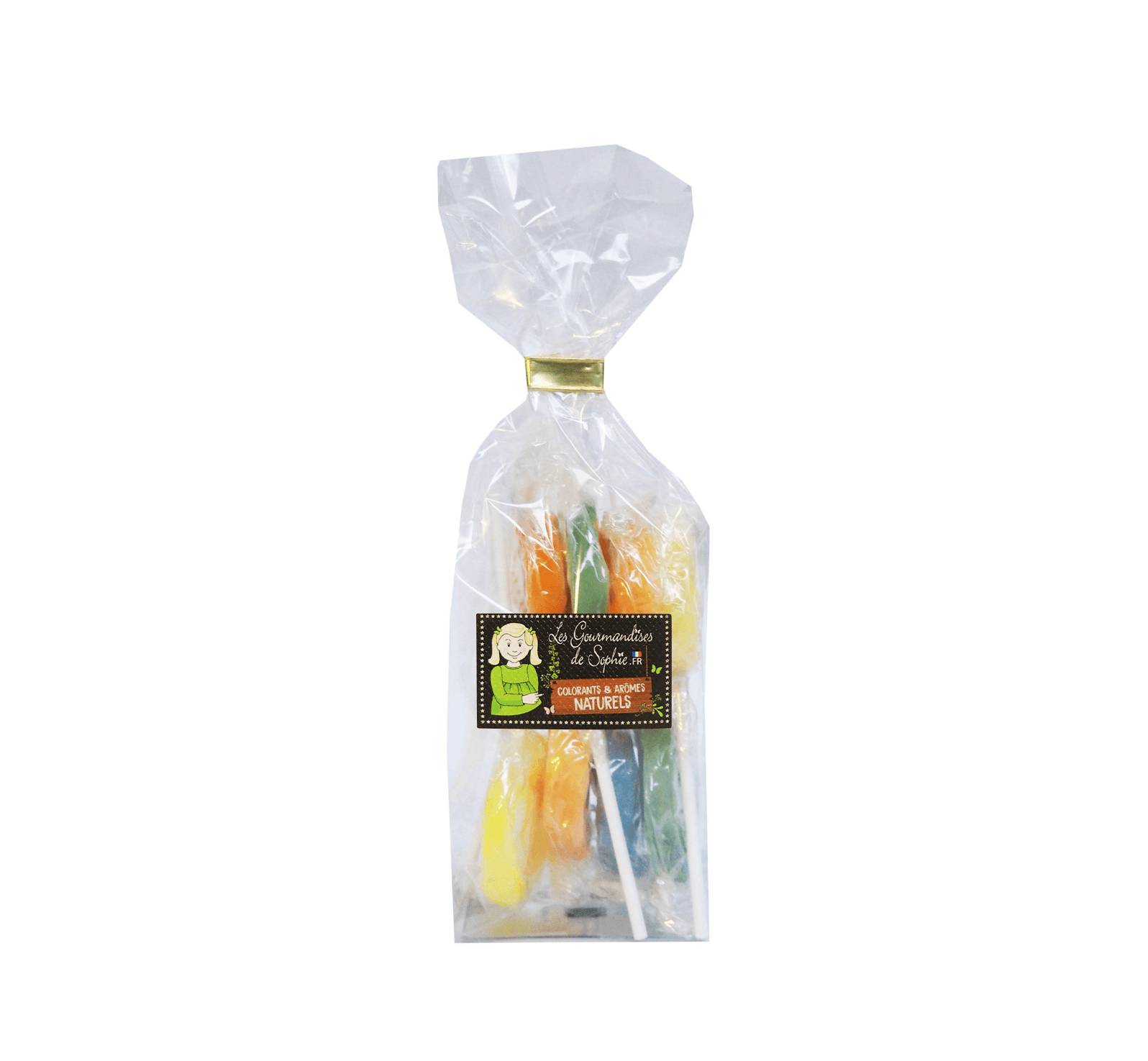 Les Gourmandises de Sophie - Sachet Sucettes à l'ancienne 95g - Les Gourmandises de Sophie