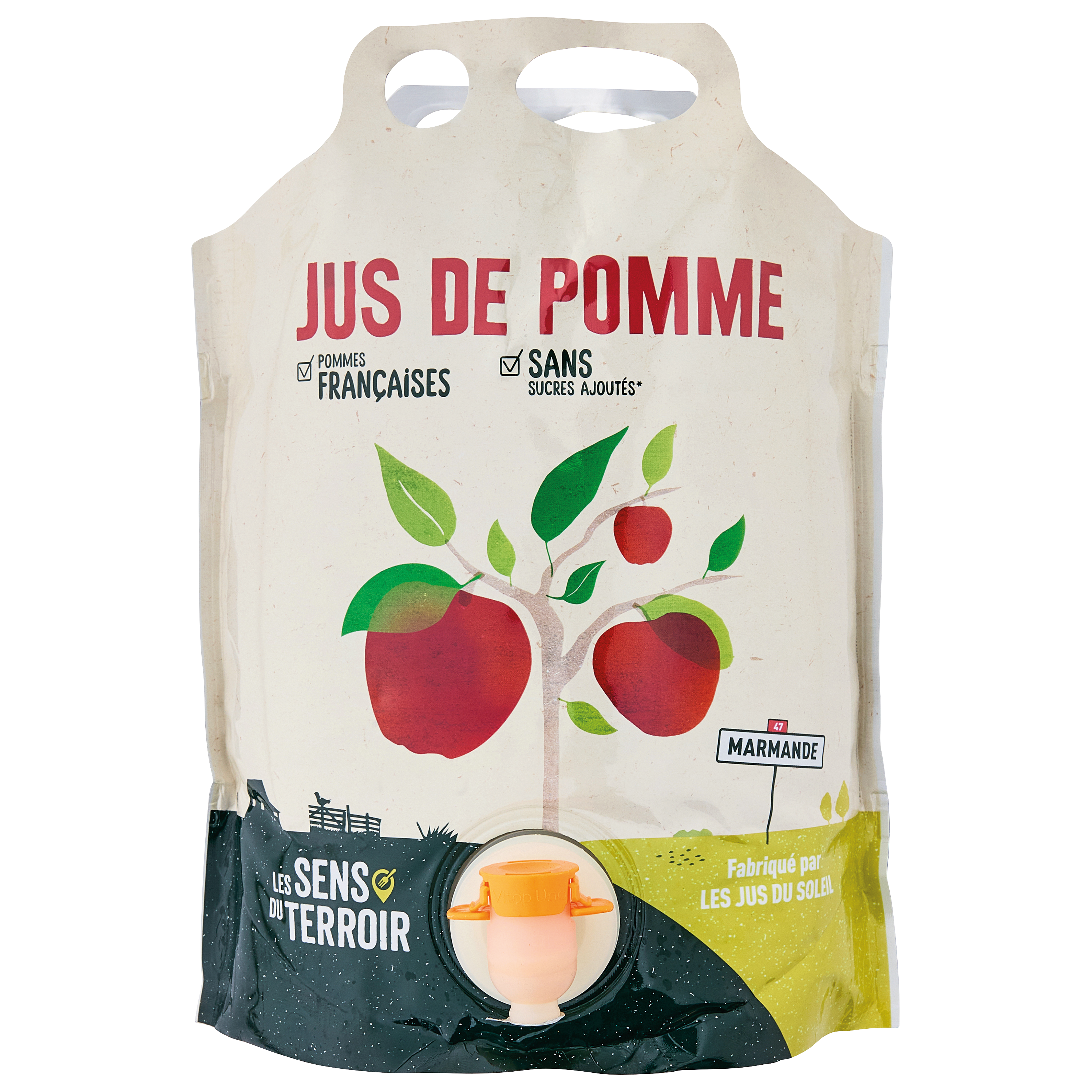 Les Sens du Terroir - Jus de pomme 3 L - Les Sens du Terroir - Imagen 1