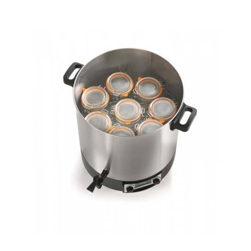 Nature Et Saveurs - Stérilisateur inox 31 L 8 bocaux de 1 L Nature & Saveurs - Image 2