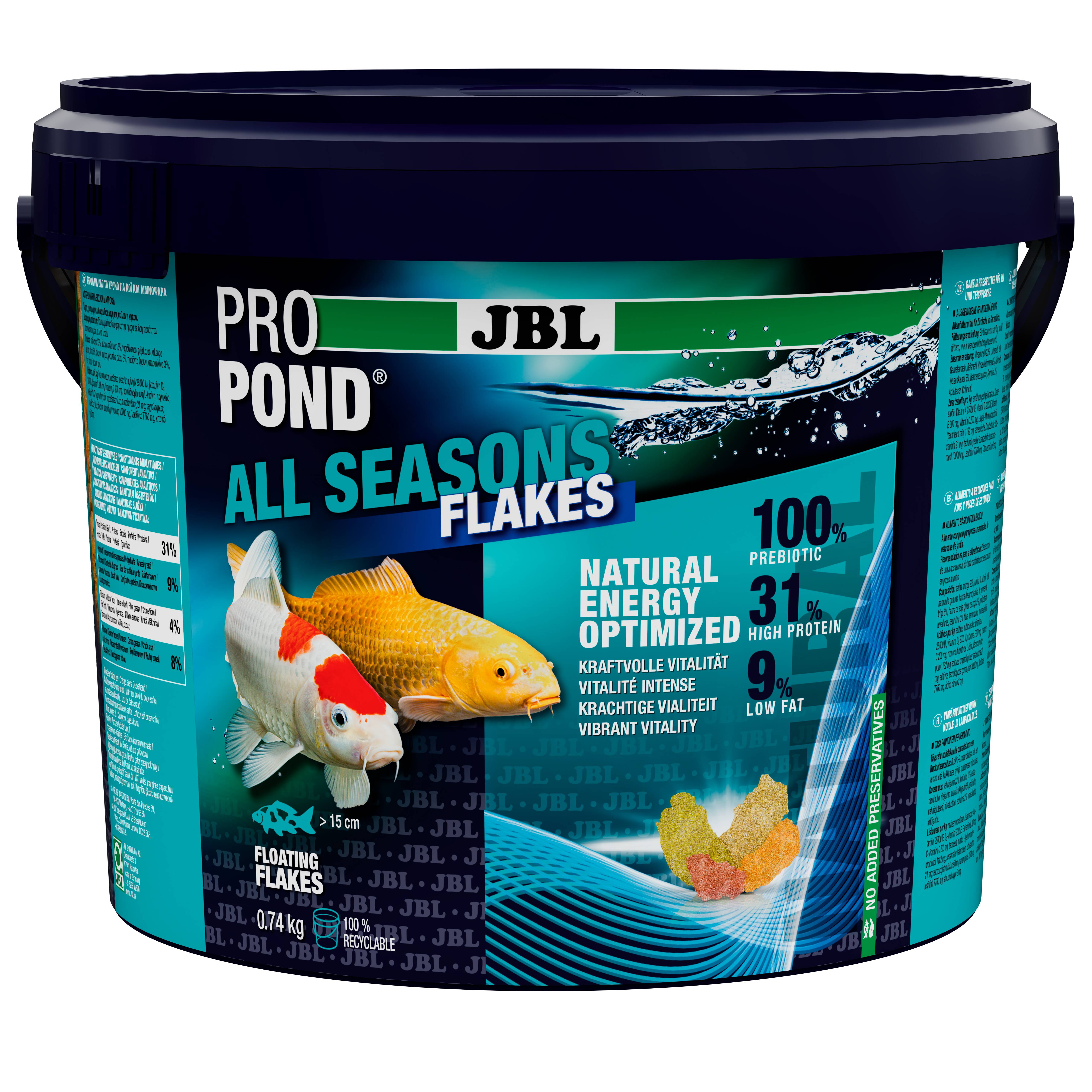 JBL - Copos para peces de estanque 740 g - JBL