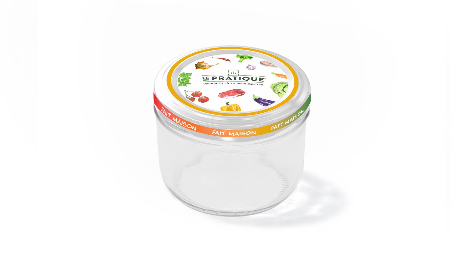 LE PRATIQUE - Bocaux twist off 350 ml stérilisables - Le Pratique